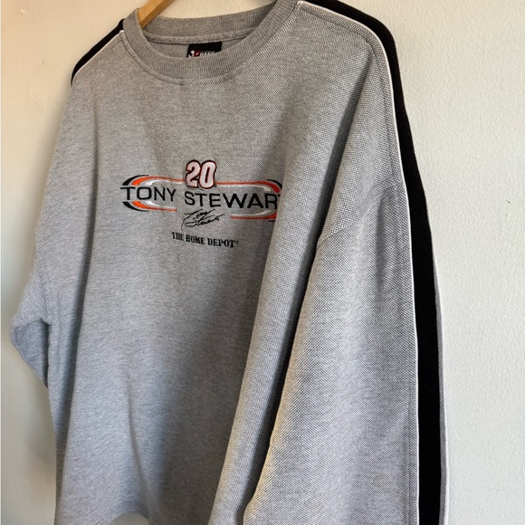 Vintage Tony Stewart Crewneck Sweatshirt / Large / Nascar / Home Depot - Picture 4 of 9